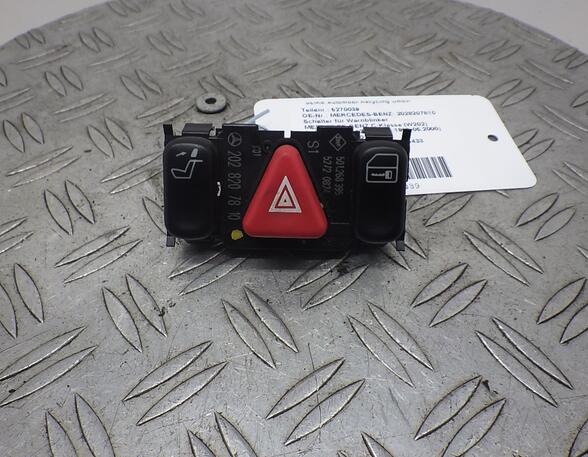 Hazard Warning Light Switch MERCEDES-BENZ C-KLASSE (W202)