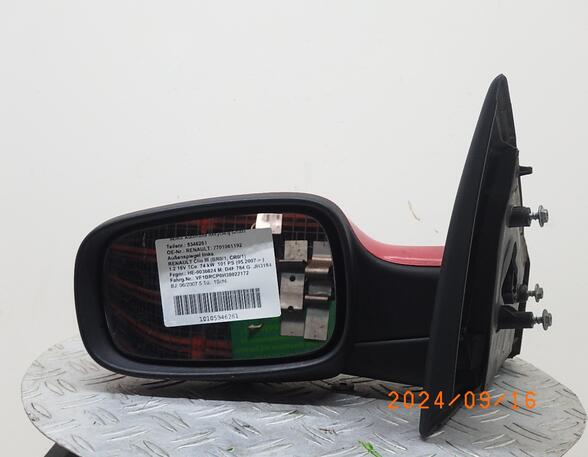 Wing (Door) Mirror RENAULT CLIO III (BR0/1, CR0/1), RENAULT CLIO II (BB_, CB_), RENAULT CLIO IV (BH_)