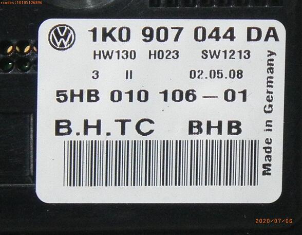 Bedienelement für Klimaanlage VW Golf V Variant (1KM) 173000 km