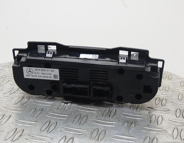 Air Conditioning Control Unit MERCEDES-BENZ C-KLASSE T-Model (S204)