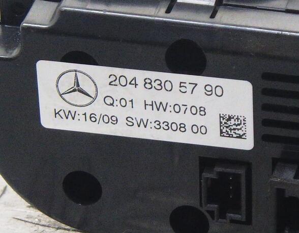 Air Conditioning Control Unit MERCEDES-BENZ C-KLASSE T-Model (S204)