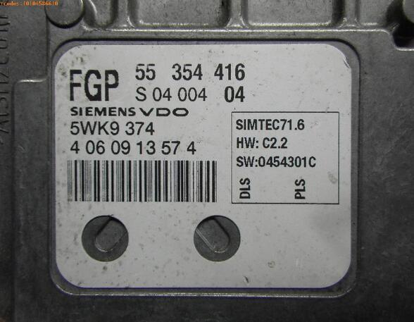 Engine Management Control Unit OPEL VECTRA C Caravan (Z02) used