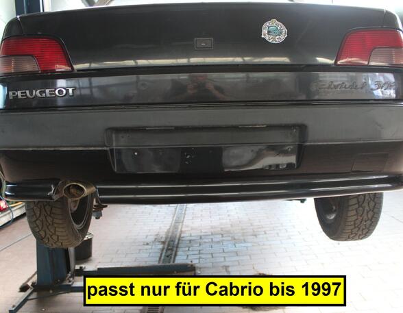 STOSSFÄNGER/ STOßSTANGE HINTEN ( CABRIO )  (Stossstange hinten) Peugeot 306 Benzin (7D/7/7A/1C/1A) 1762 ccm 74 KW 1995>1997