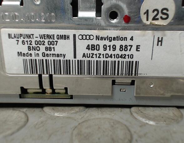 NAVIRECHNER NAVIGATION 4  (Armaturenbrett / Mittelkonsole) Audi Audi A4 Diesel (8E/8H/QB6) 2496 ccm 132 KW 2001>2004