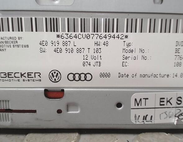 CD-Radio AUDI A6 Allroad (4FH, C6), AUDI A6 Avant (4F5, C6)