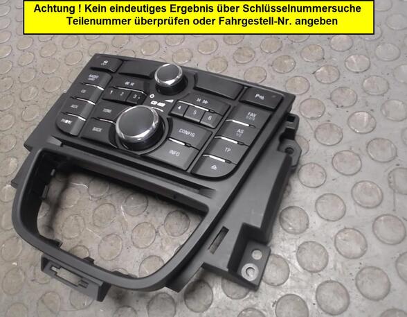 CD-Radio OPEL ASTRA J (P10)