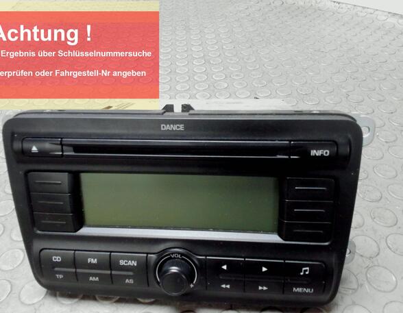 CD-Radio SKODA FABIA II Combi (545)