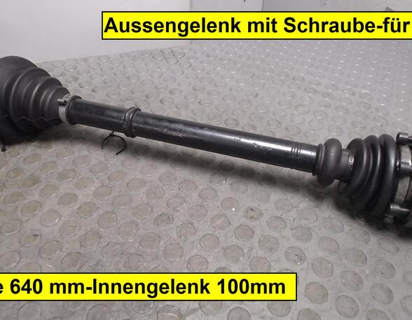 Drive Shaft AUDI 100 (443, 444)