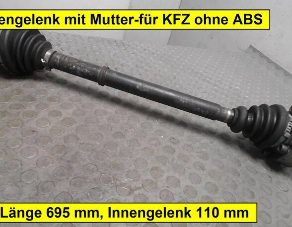 Drive Shaft AUDI 100 (443, 444)