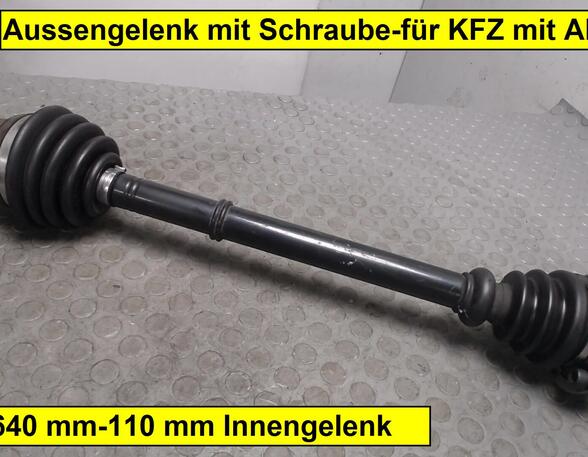 Drive Shaft AUDI 100 (443, 444)