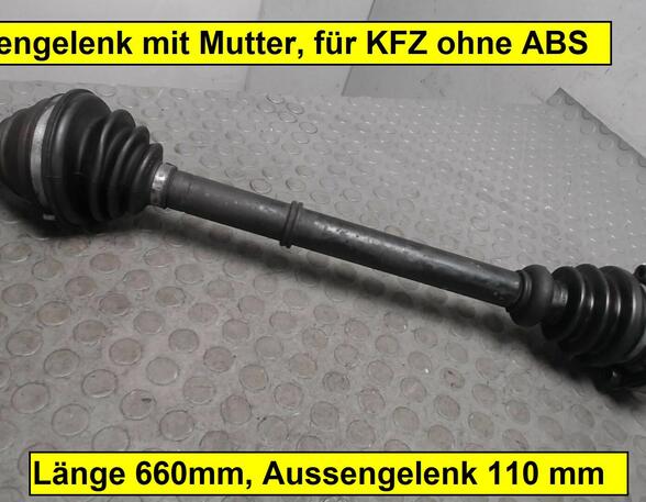 Drive Shaft AUDI 100 (443, 444)