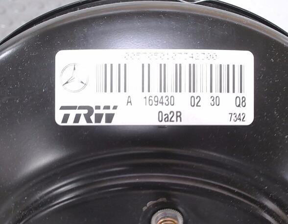 Brake Booster MERCEDES-BENZ A-Klasse (W169)