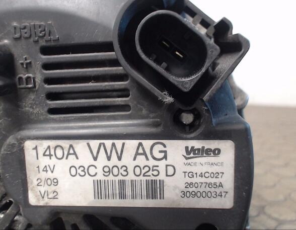 Alternator VW Touran (1T1, 1T2), VW Touran (1T3)