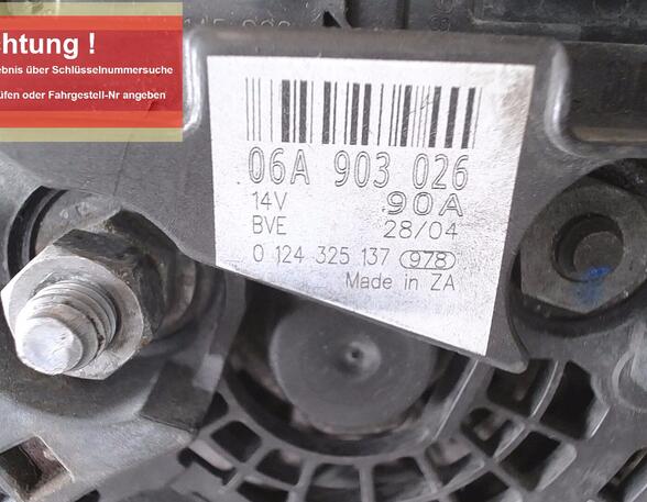 Alternator SEAT LEON (1M1)