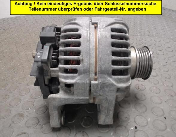 LICHTMASCHINE ( 100A )  (Motorelektrik) Opel Astra Benzin (H) 1598 ccm 77 KW 2005>2006