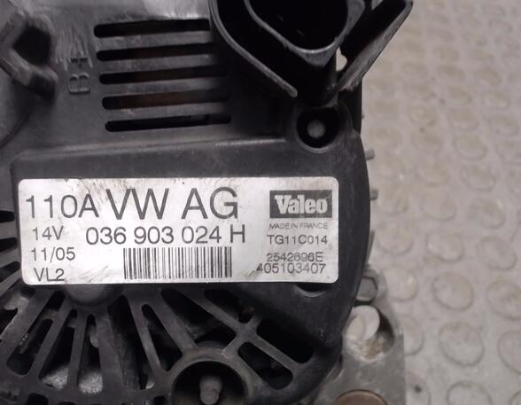 Alternator VW GOLF V (1K1)