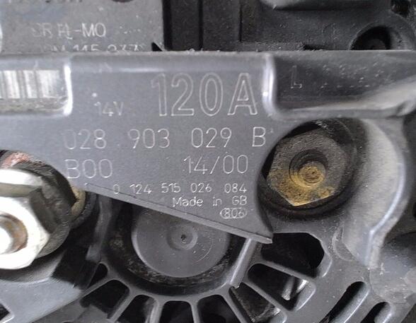 Alternator VW PASSAT Variant (3B5)