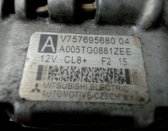 Alternator OPEL ZAFIRA / ZAFIRA FAMILY B (A05)