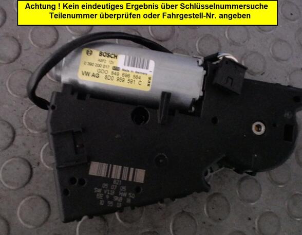 Sunroof Motor VW GOLF PLUS (5M1, 521)