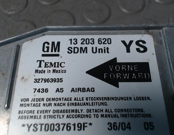 Airbag Control Unit OPEL Meriva (--)