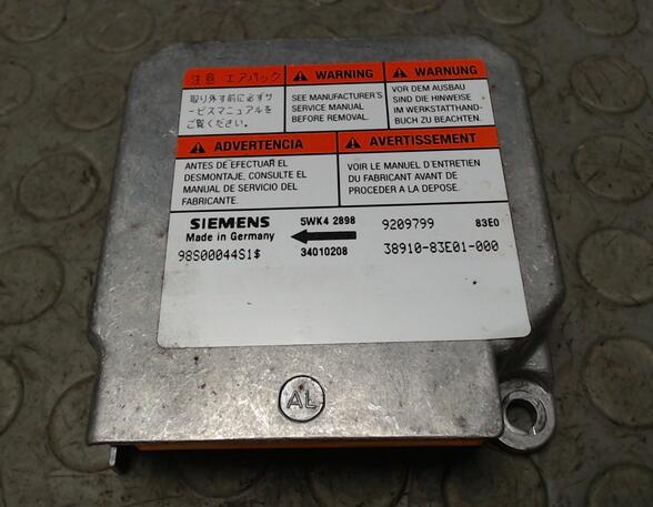 Airbag Control Unit OPEL Agila (A) (A H00)