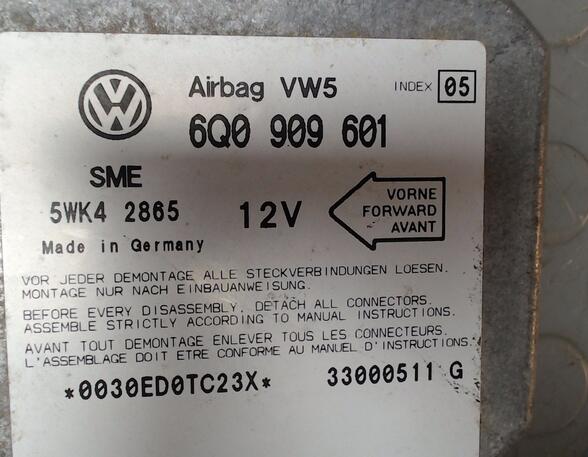 Regeleenheid airbag VW Lupo (60, 6X1)