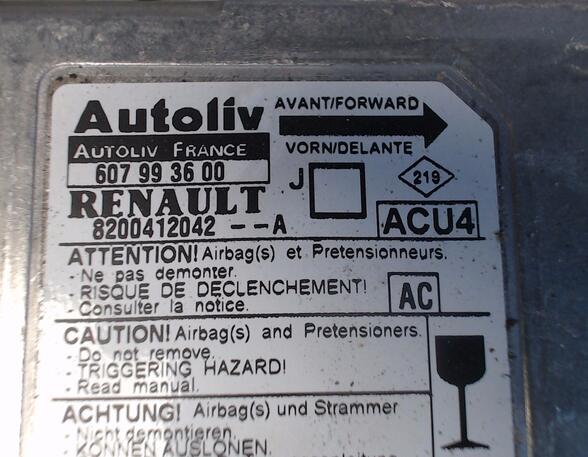 Airbag Control Unit RENAULT Grand Scénic II (JM0/1), RENAULT Scénic II (JM0/1)