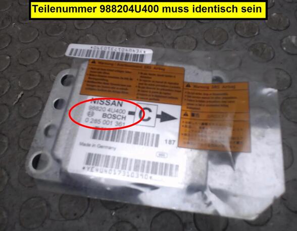 Regeleenheid airbag NISSAN ALMERA TINO (V10)