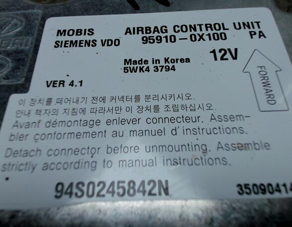 Control unit for Airbag HYUNDAI i10 (PA)