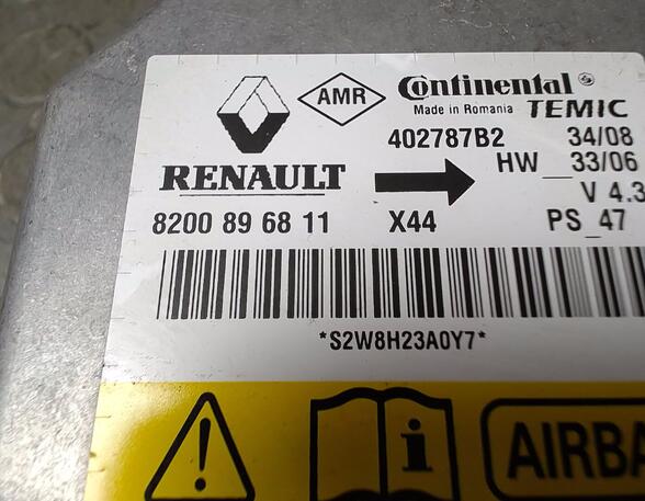 Control unit for Airbag RENAULT TWINGO II (CN0_)