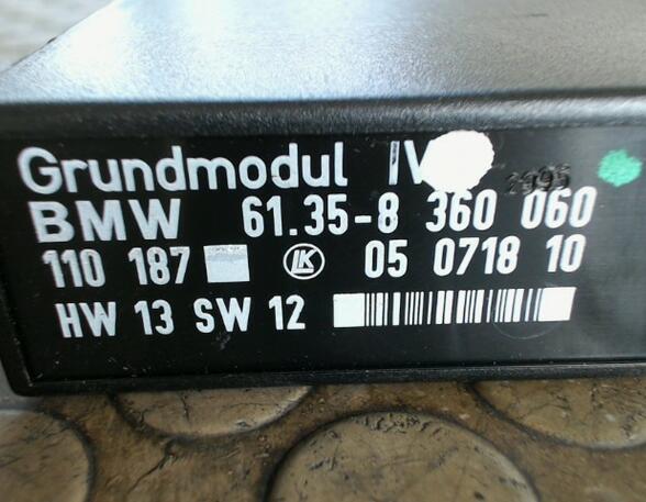 GRUNDMODUL (Steuergeräte) BMW 3er Benzin/Gas (E36) 1596 ccm 75 KW 1995>2000