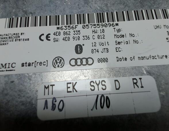 Xenon Light Control Unit AUDI A6 Avant (4F5, C6)