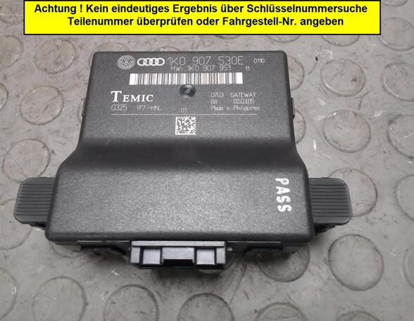 Control unit for Xenon light VW GOLF V (1K1)