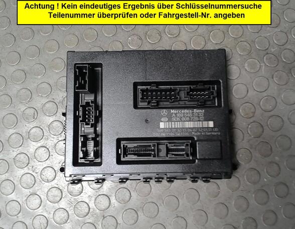 Control unit for Xenon light MERCEDES-BENZ A-CLASS (W169)