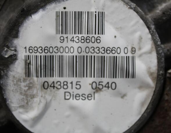 Manual Transmission MERCEDES-BENZ A-Klasse (W169)