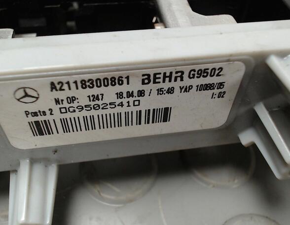 Heater Control Valve MERCEDES-BENZ E-Klasse (W211)