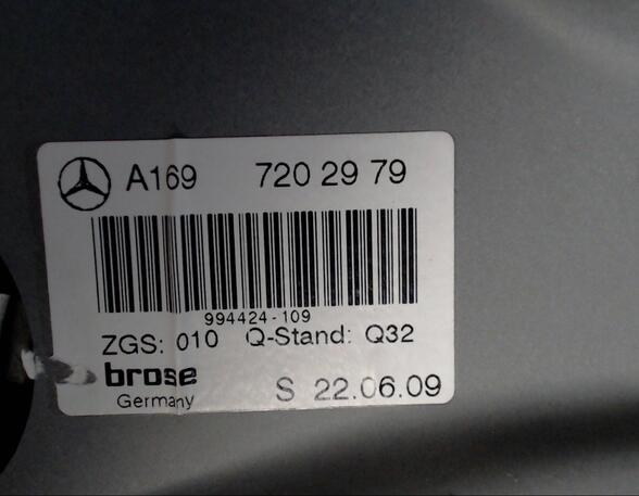 Raambedieningsmechanisme MERCEDES-BENZ A-Klasse (W169)