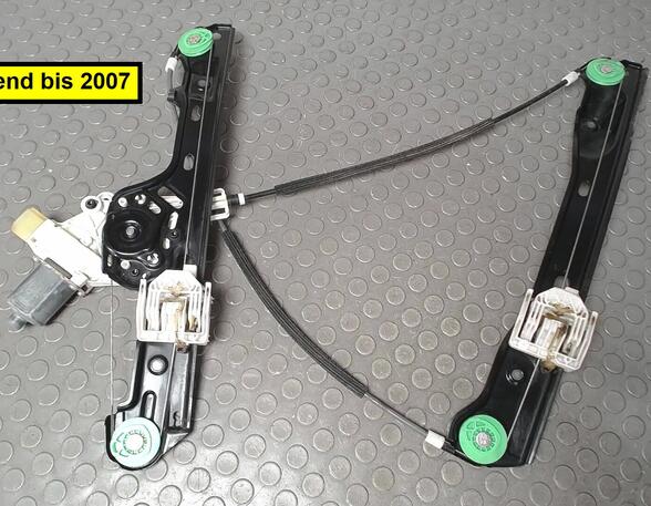 FENSTERHEBER ELEKTRISCH VORN LINKS ( 4/5 TÜRER )  (Tür vorn) BMW 1er Benzin (E81,E82,E8) 1596 ccm 85 KW 2007