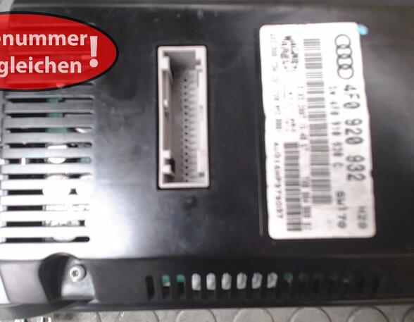 Instrument Cluster AUDI A6 Allroad (4FH, C6), AUDI A6 Avant (4F5, C6)