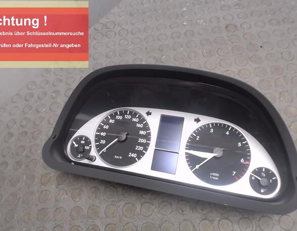 Instrument Cluster MERCEDES-BENZ B-Klasse (W245)