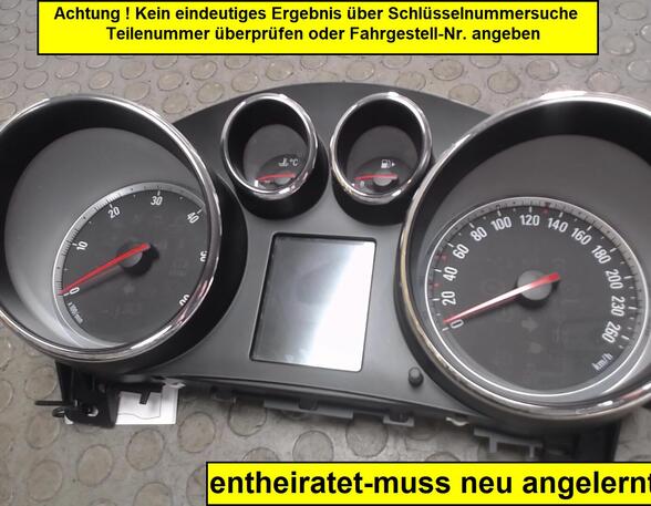 Aanwijsinstrument OPEL ASTRA J (P10)