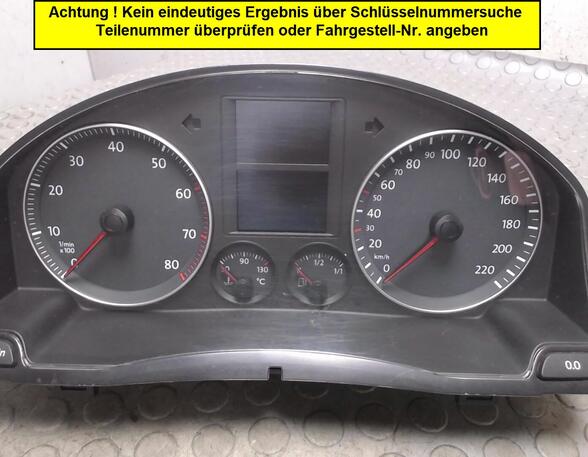 Aanwijsinstrument VW GOLF V (1K1)