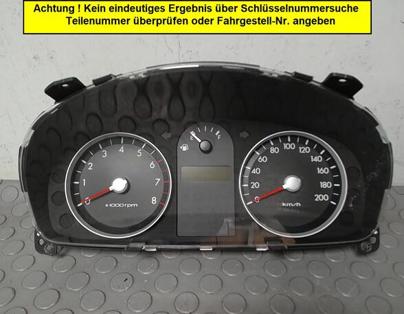 Instrument Cluster HYUNDAI GETZ (TB)