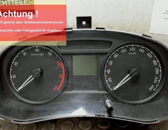 Instrument Cluster SKODA FABIA II Combi (545)