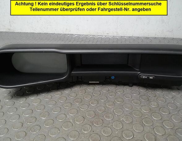 Instrument Cluster CITROËN C3 PICASSO (SH_)