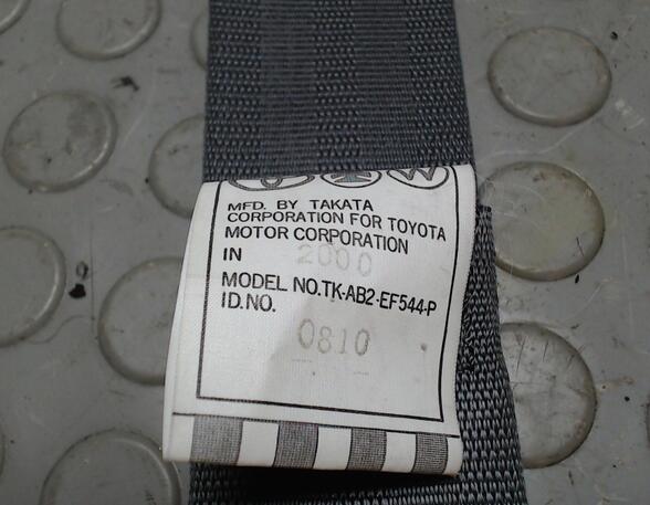 Safety Belts TOYOTA Yaris (NCP1, NLP1, SCP1)