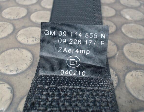 Safety Belts OPEL Corsa C (F08, F68)