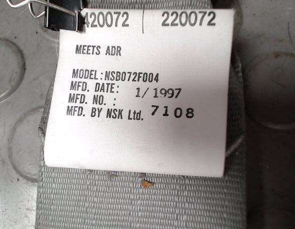 Safety Belts MITSUBISHI Space Runner (N1W, N2W)