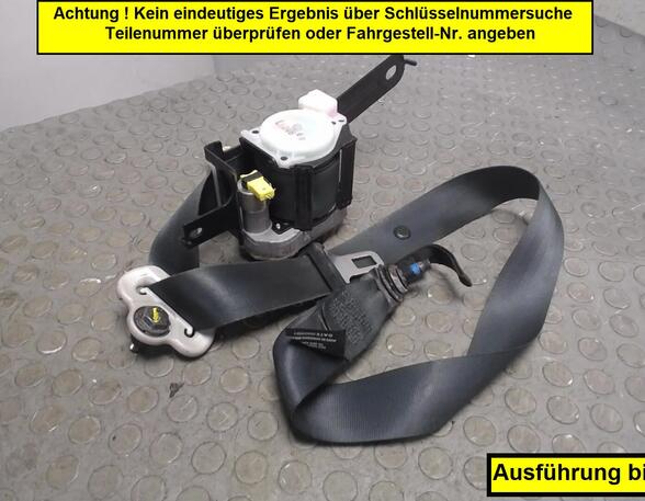 Safety Belts NISSAN ALMERA TINO (V10)