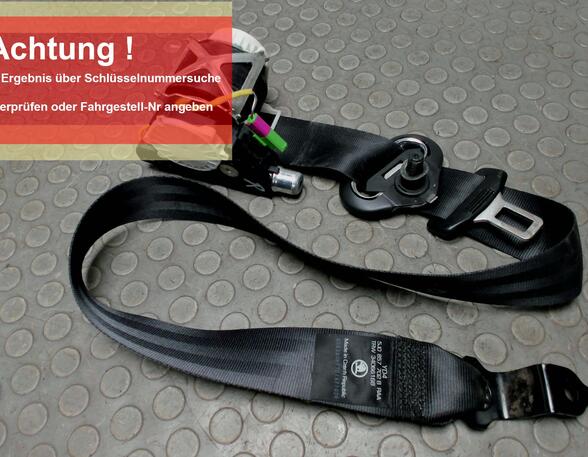 Safety Belts SKODA FABIA II Combi (545)